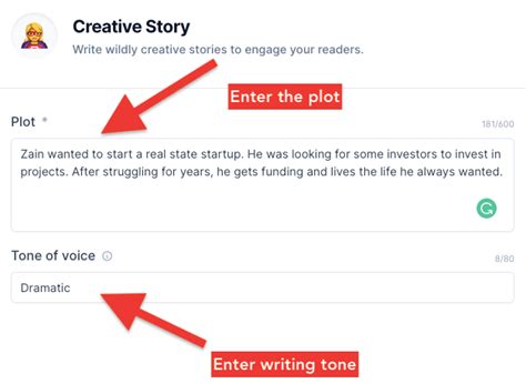 background story generator.